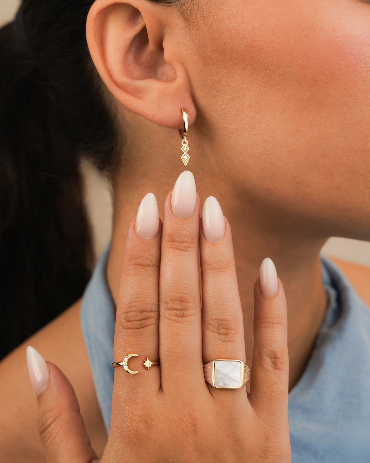 Mond und Sonne Ring - Emily Schmuck