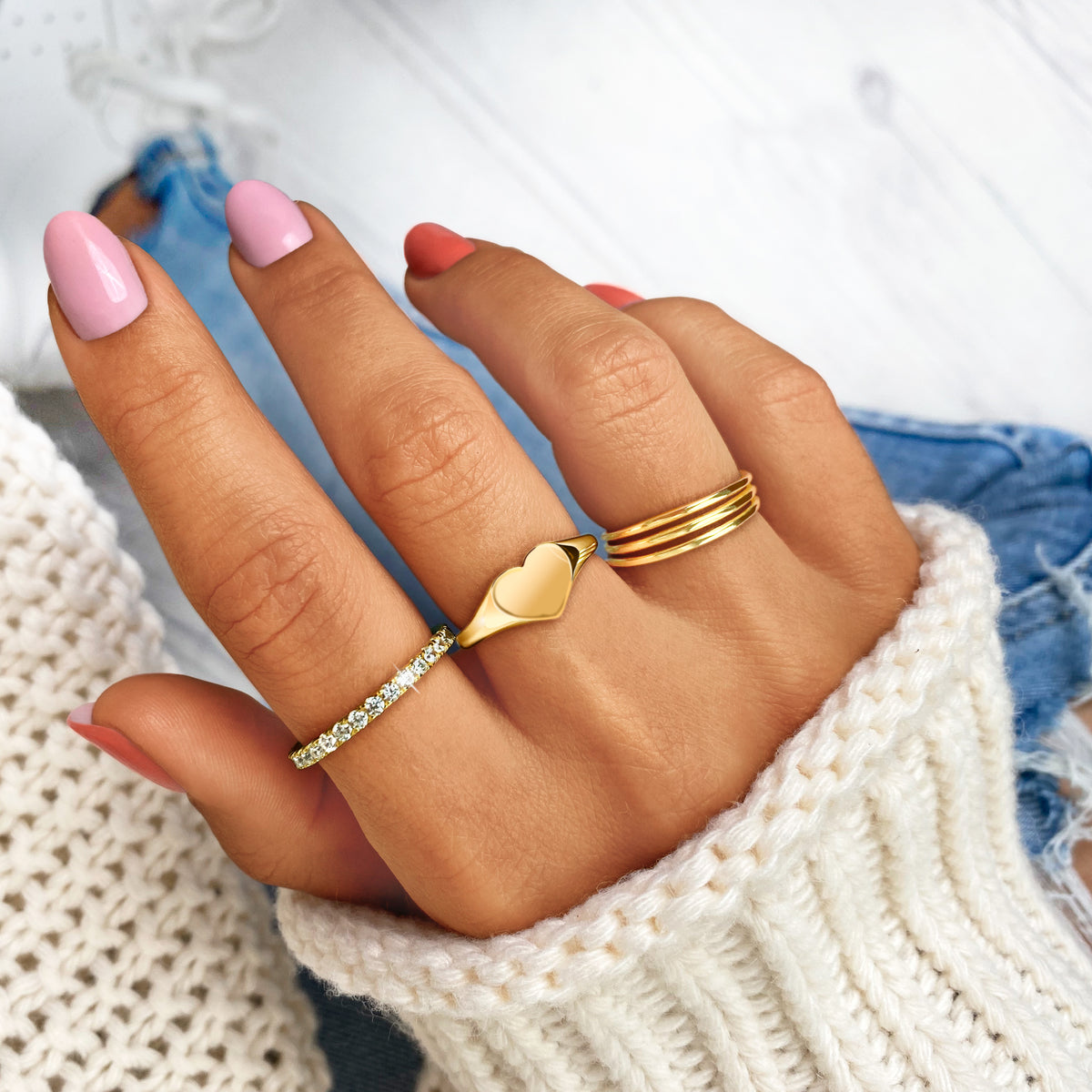 "Glühende" Ring - Emily Schmuck