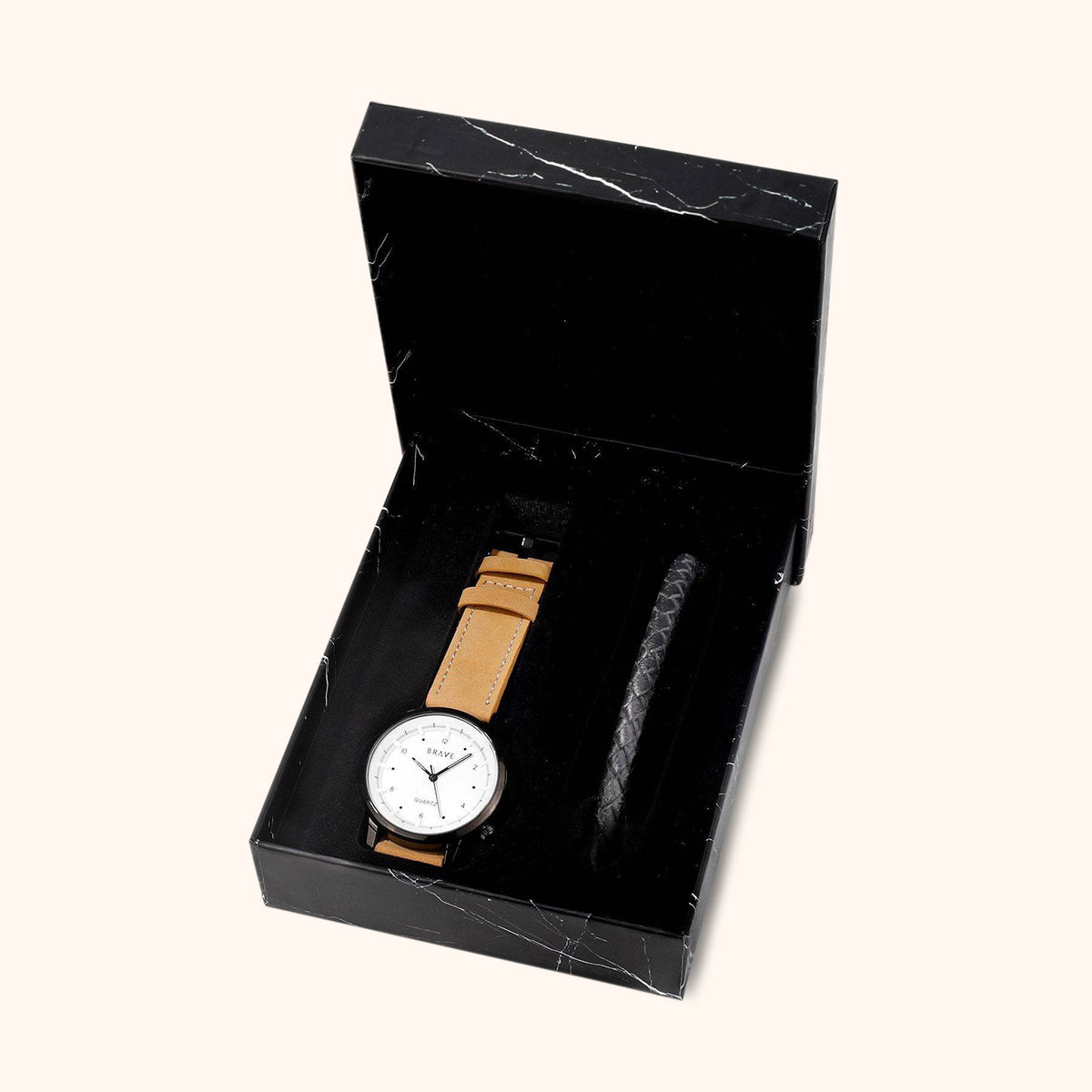Uhr + BRAVE Armband Set  ~ "Range" - Emily Schmuck
