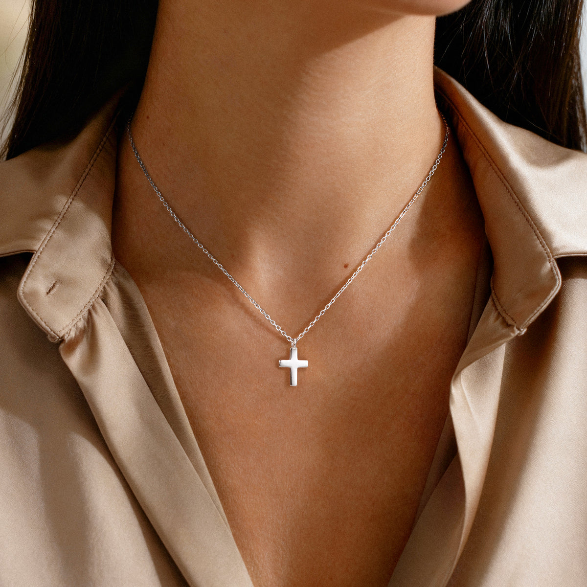 Christliches Kreuz Halskette