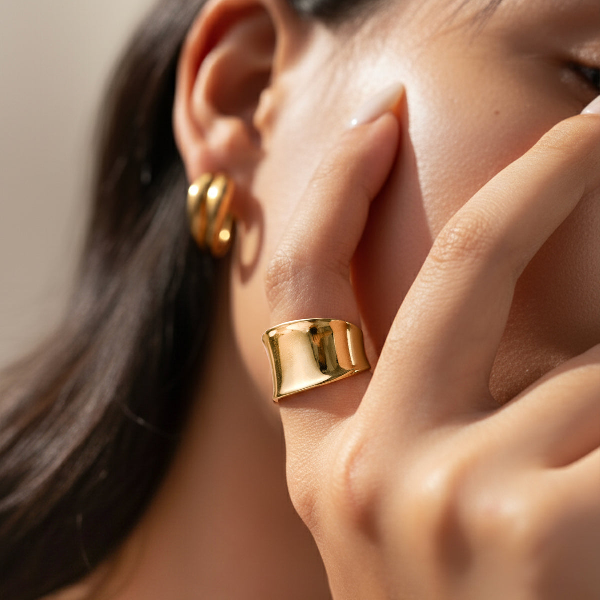Höhle Ring - Emily Schmuck