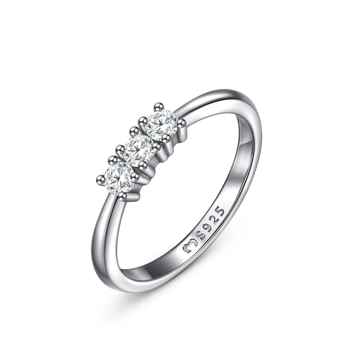 Drei Leuchtende Ring - Emily Schmuck