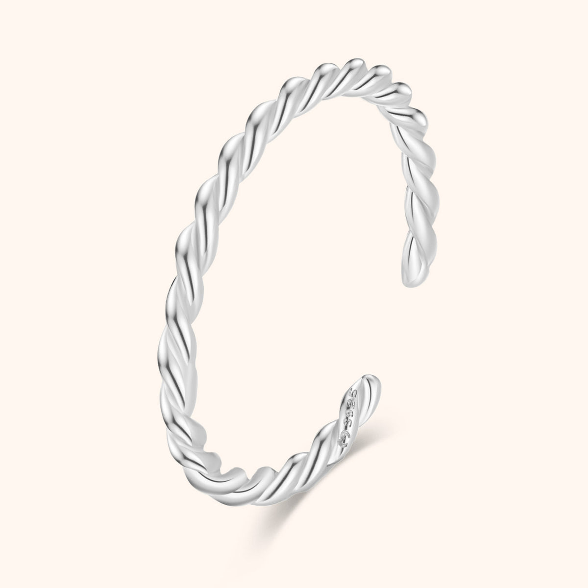 "Verdreht" Fußring - Emily Schmuck