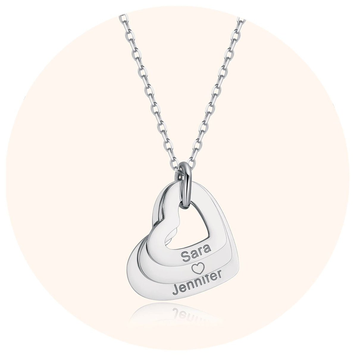 Zuneigung Halskette - Personalisiert - Emily Schmuck