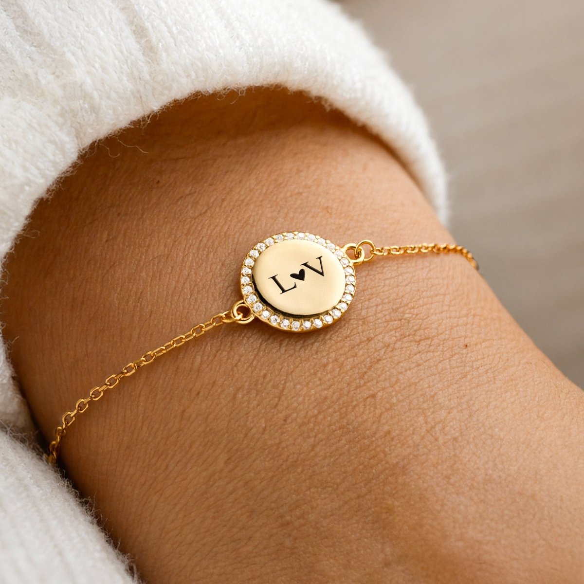 Medaillon Armband - Personalisiert
