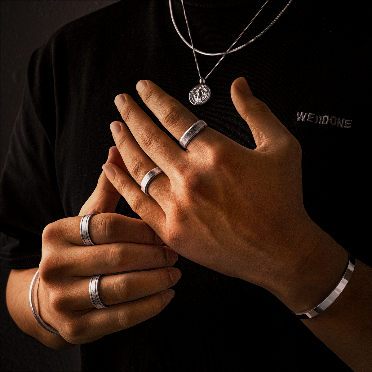 "Fita" BRAVE Herren Armband - Emily Schmuck
