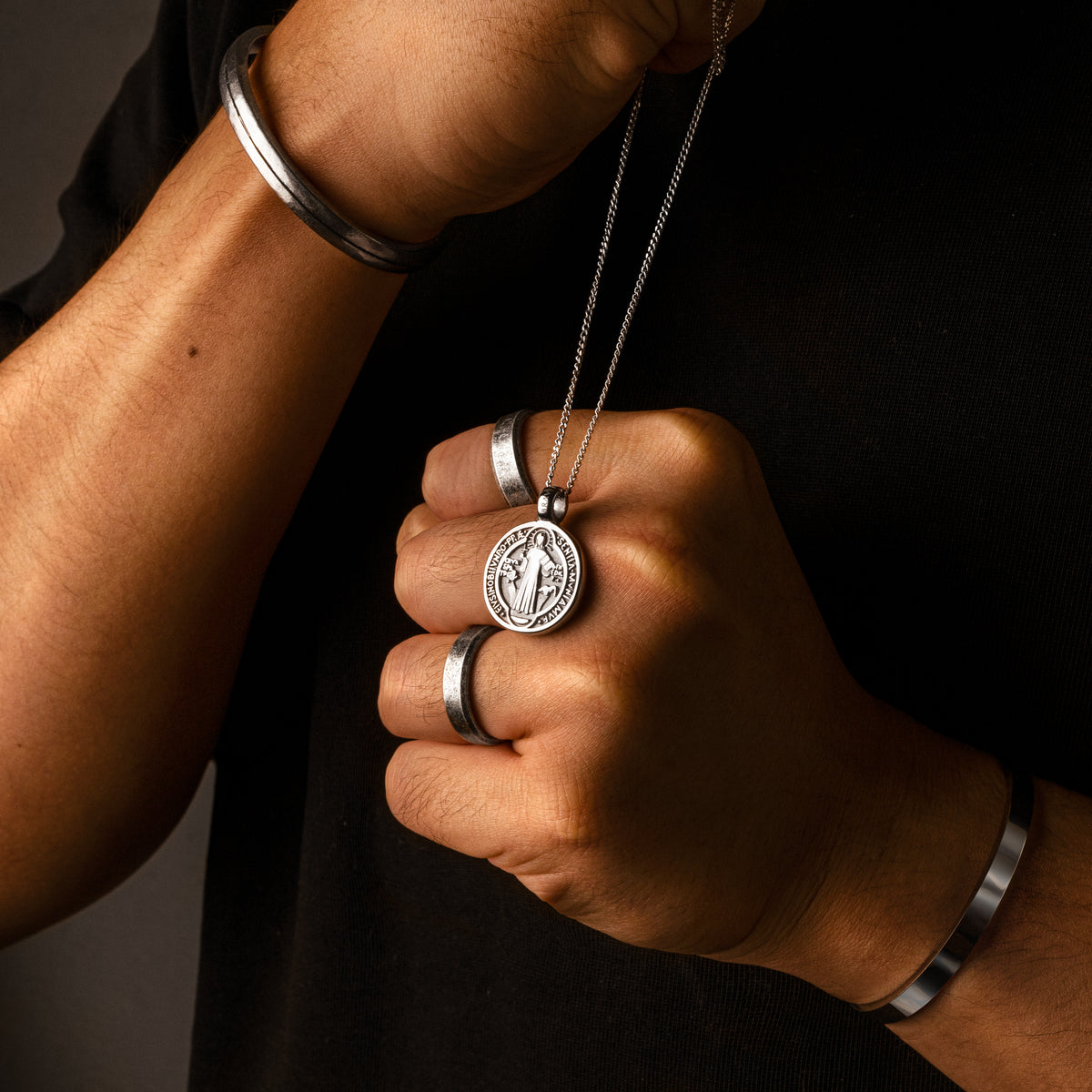 "Fita" BRAVE Herren Armband - Emily Schmuck