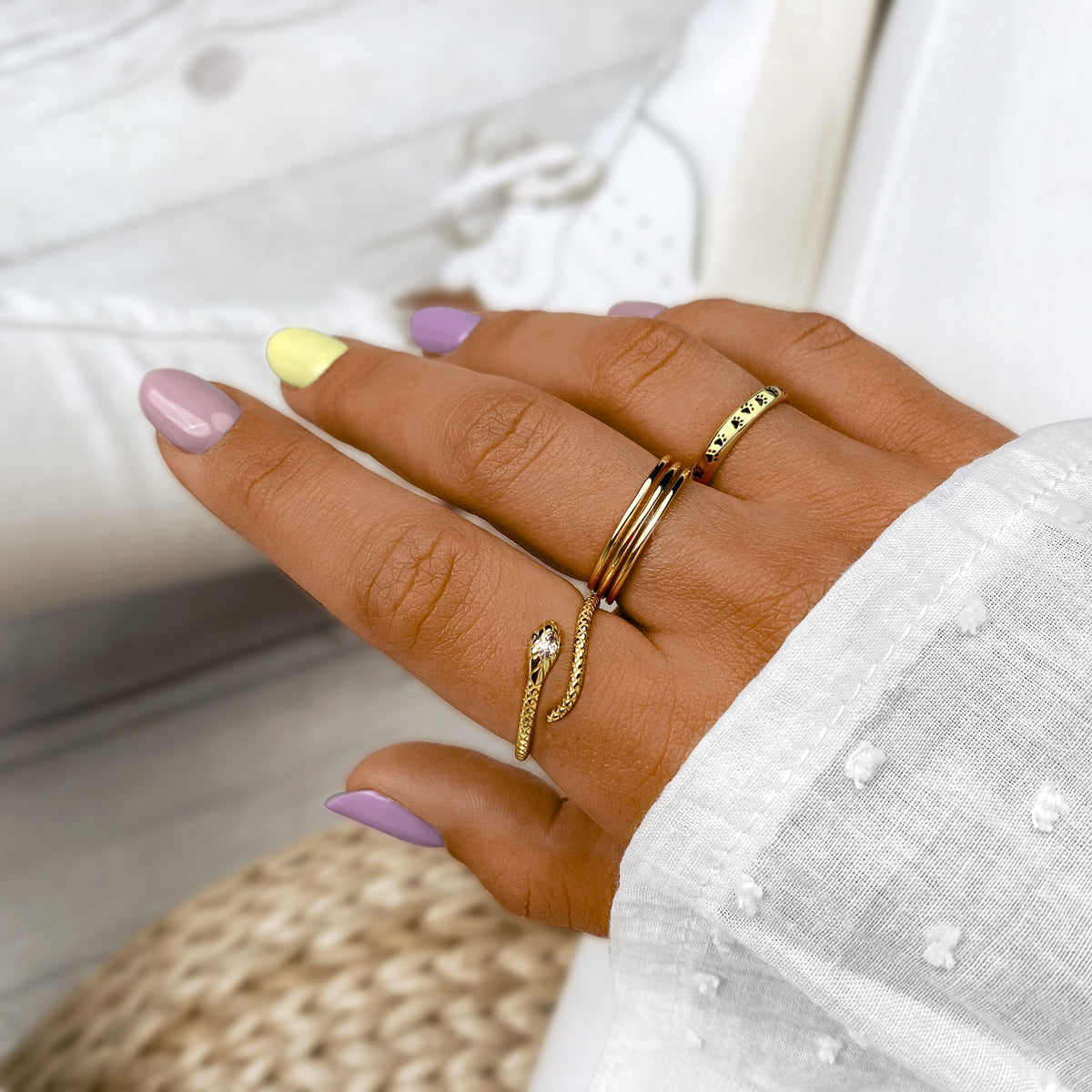 "Kobra" Ring - Emily Schmuck