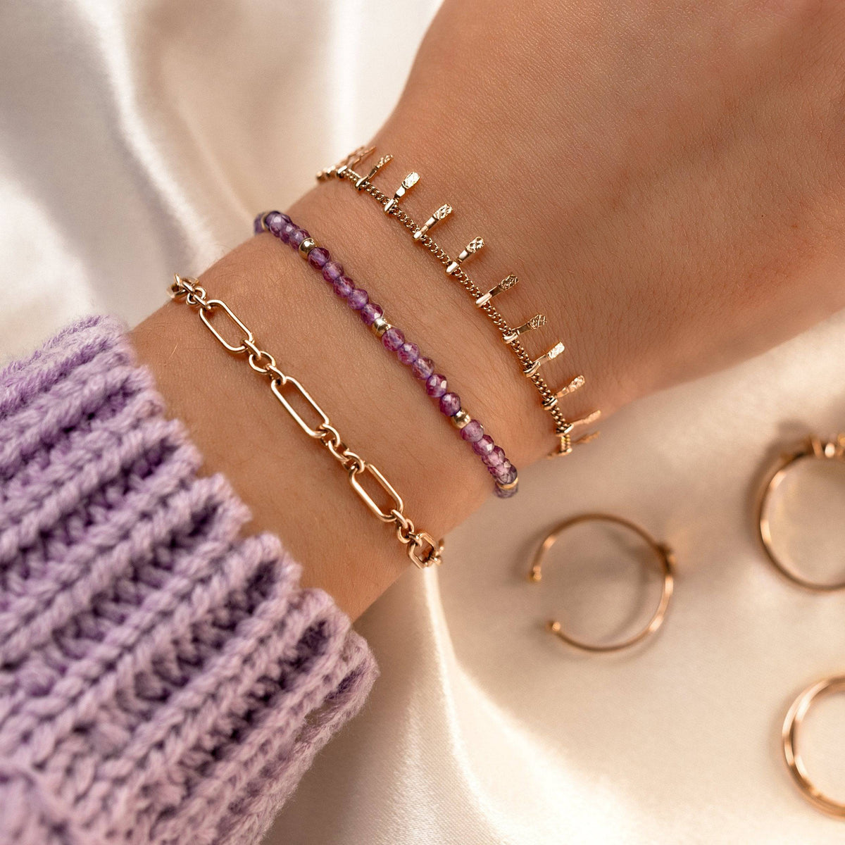 "Aroniabeeren" Armband - Emily Schmuck