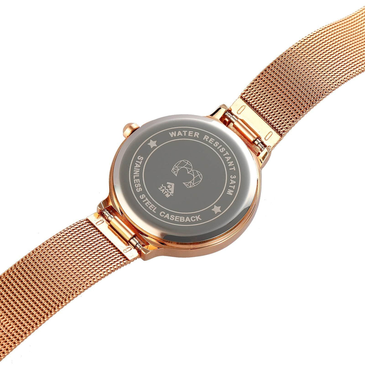 "Basis" Uhr ~ RosaSchwarz - Emily Schmuck