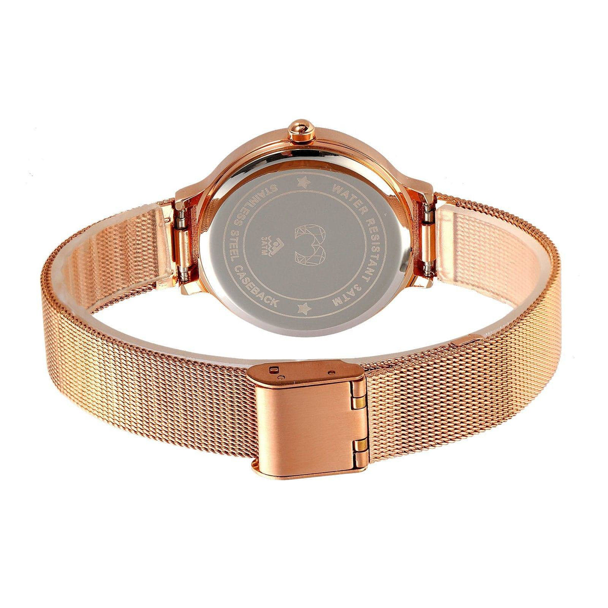 "Basis" Uhr ~ RosaWeiß - Emily Schmuck