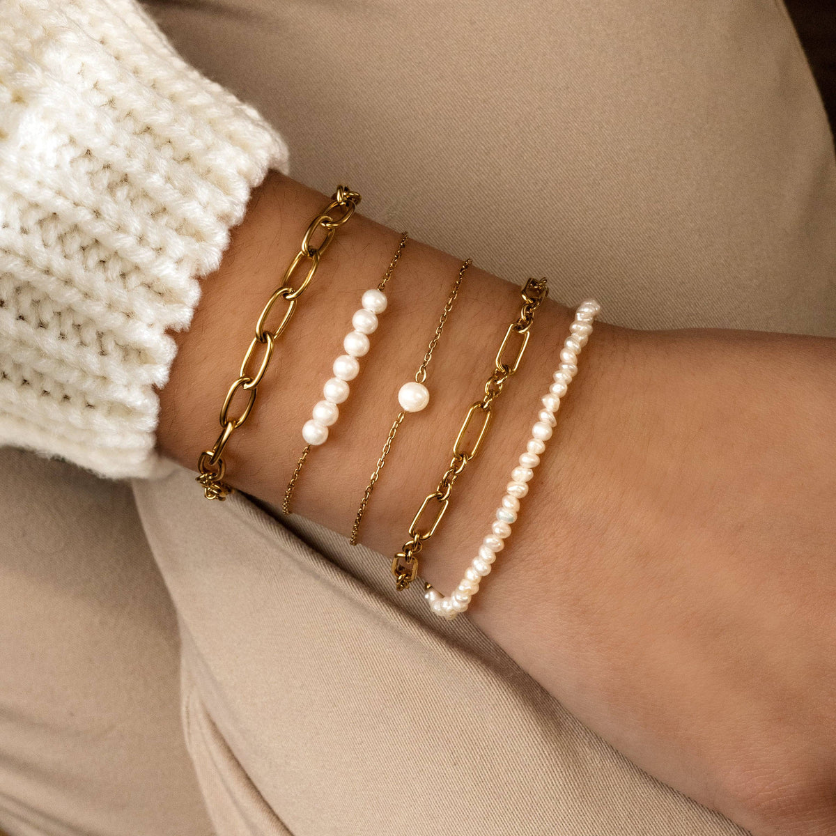 "Glieder und Kette" Armband - Emily Schmuck