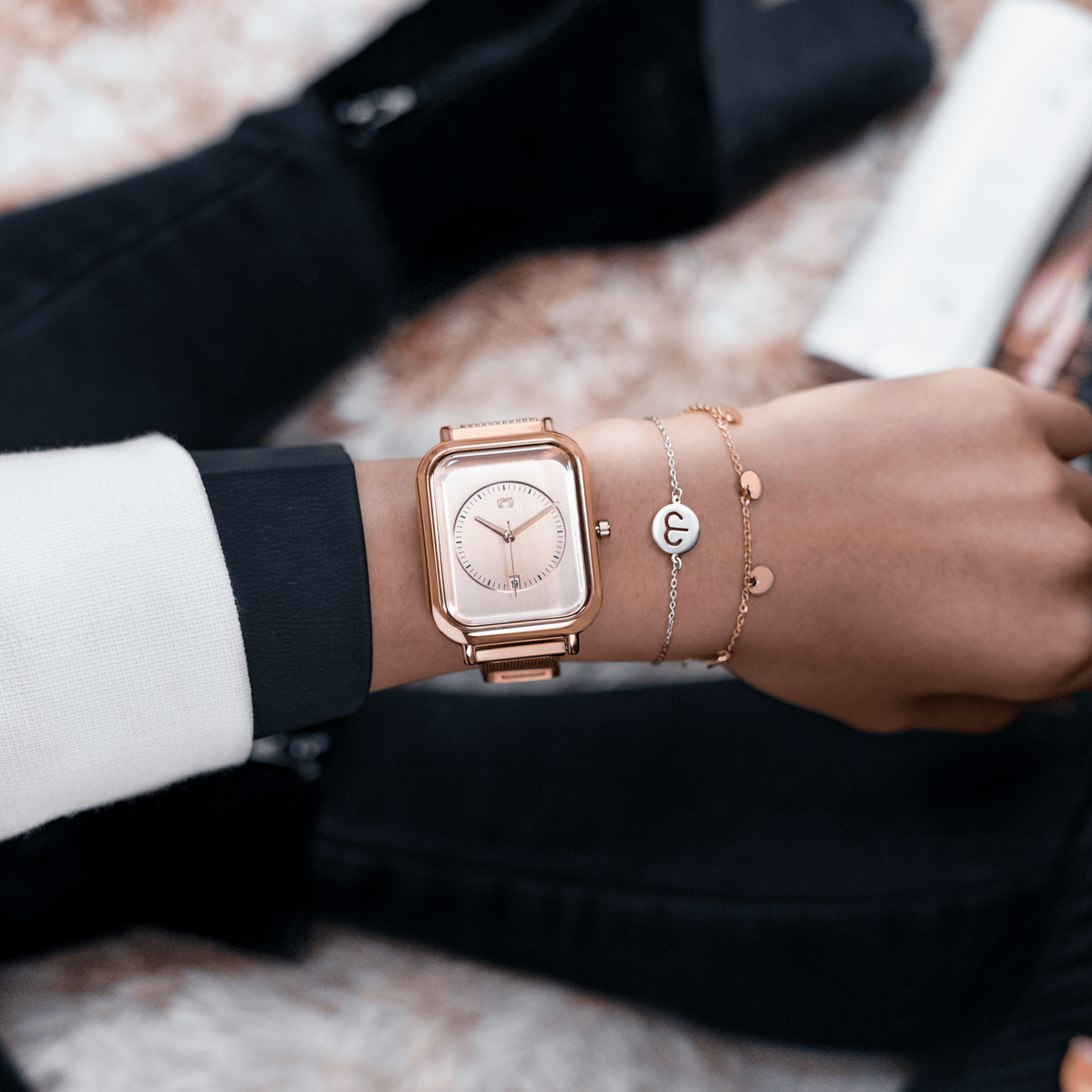"i-Classic Watch" Uhr ~ Rosa - Emily Schmuck
