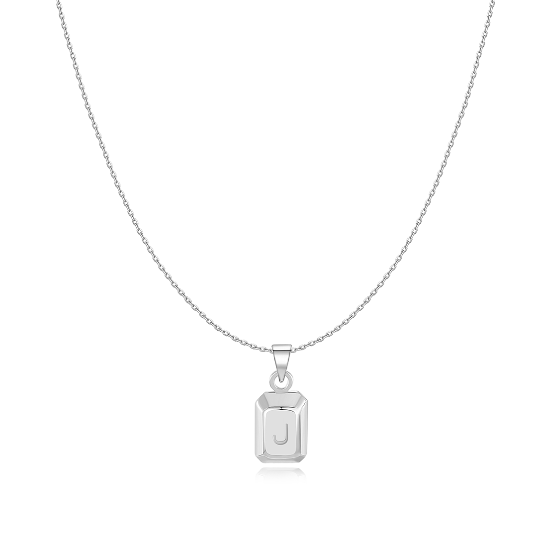 "Initialer Ingot" Halskette - Emily Schmuck
