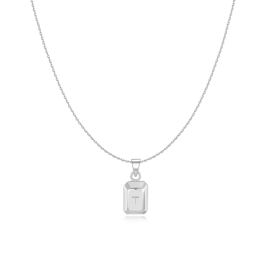 "Initialer Ingot" Halskette - Emily Schmuck