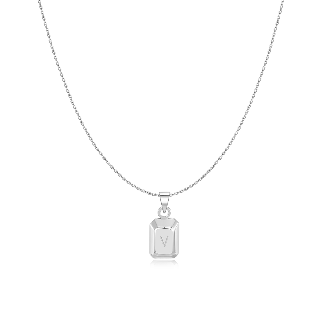 "Initialer Ingot" Halskette - Emily Schmuck