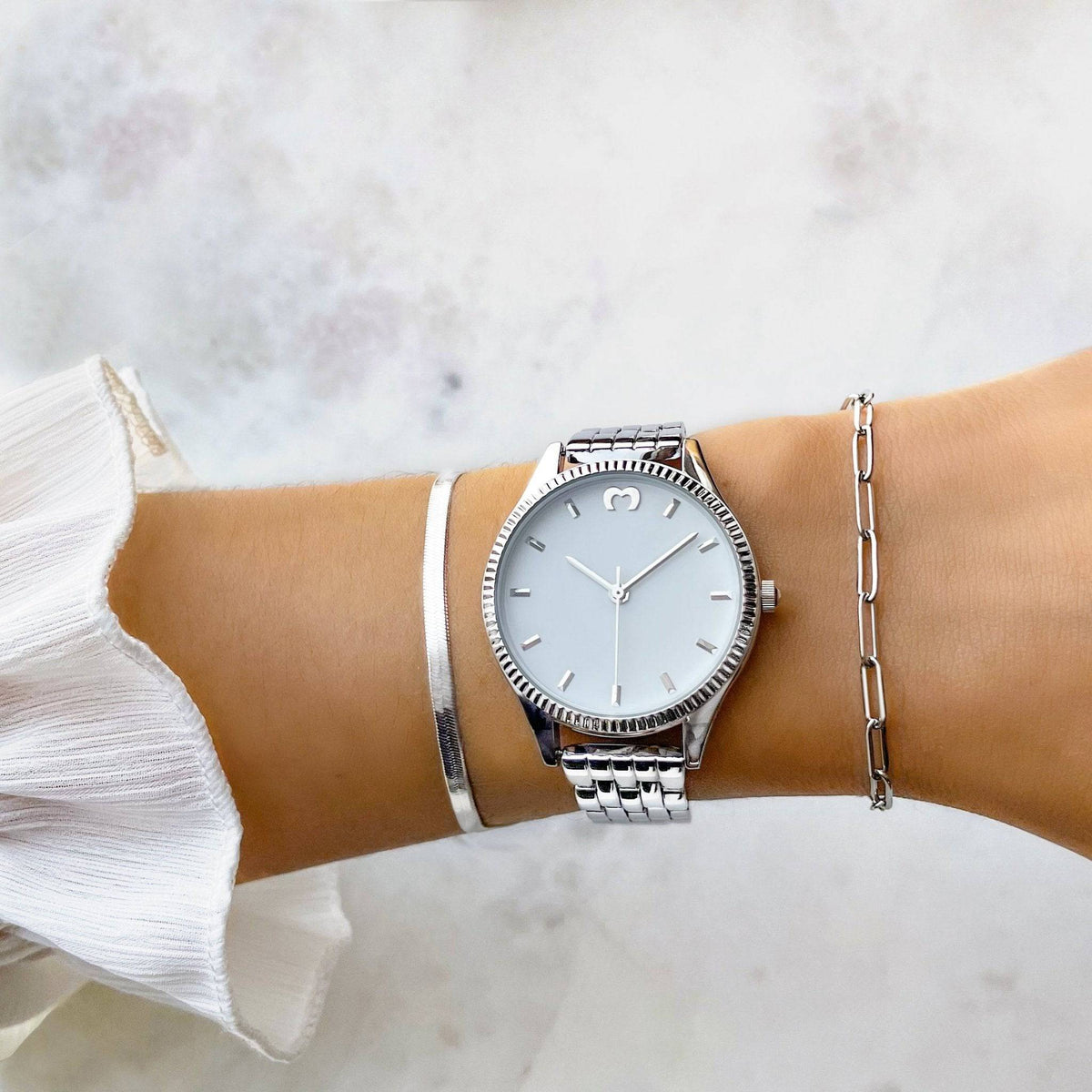 "Kette" Armband  ~Silber/Gold - Emily Schmuck