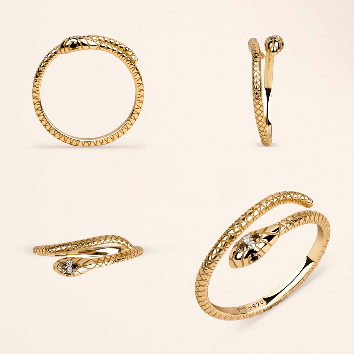 "Kobra" Ring - Emily Schmuck