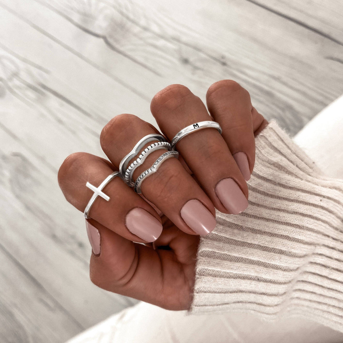 "Kreuz" Ring - Emily Schmuck