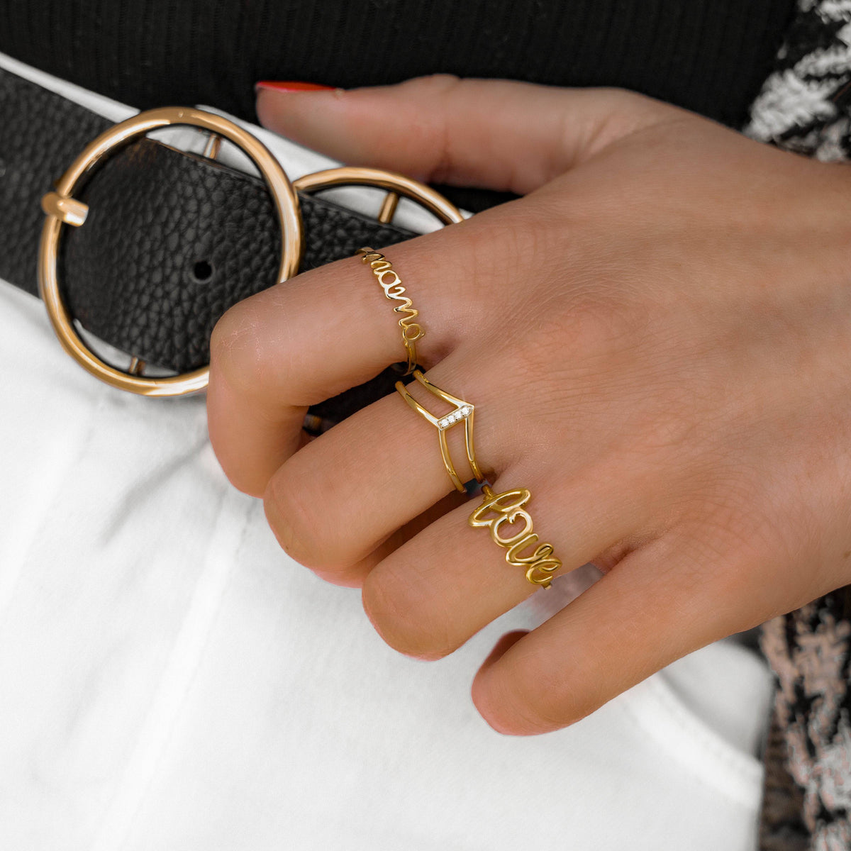 "Mama" Ring - Emily Schmuck