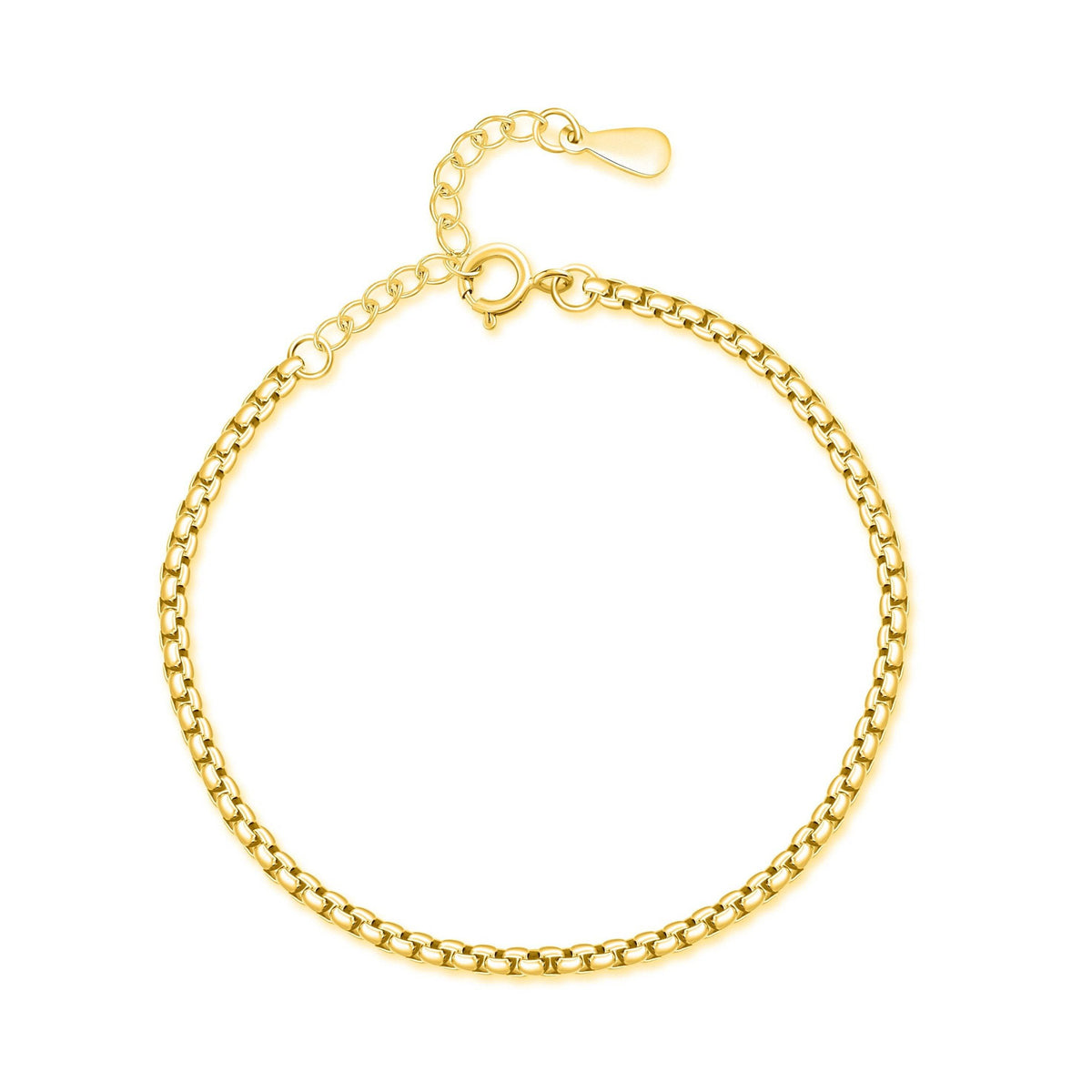 "Squares" Armband  ~Silber/Gold - Emily Schmuck